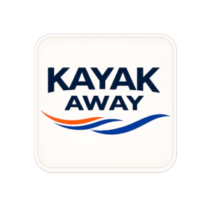 Kayak Away logo – kayak rental in Northampton